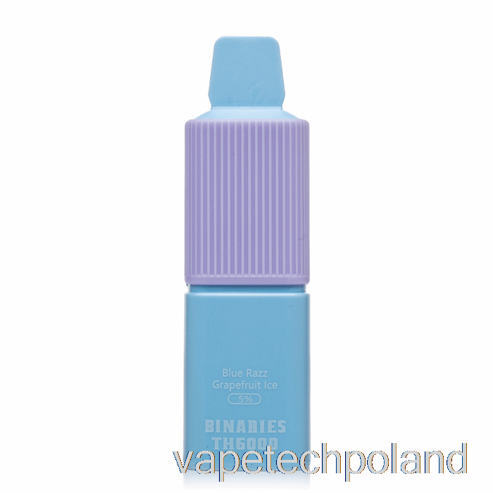 Vape Shop Warszawa Horizon Binaries Th6000 Jednorazowy Niebieski Razz Grejpfrutowy Lód
